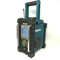 makita マキタ 充電式 ラジオ MR100 防水 AM FM スピーカー 電池 BL1430中古