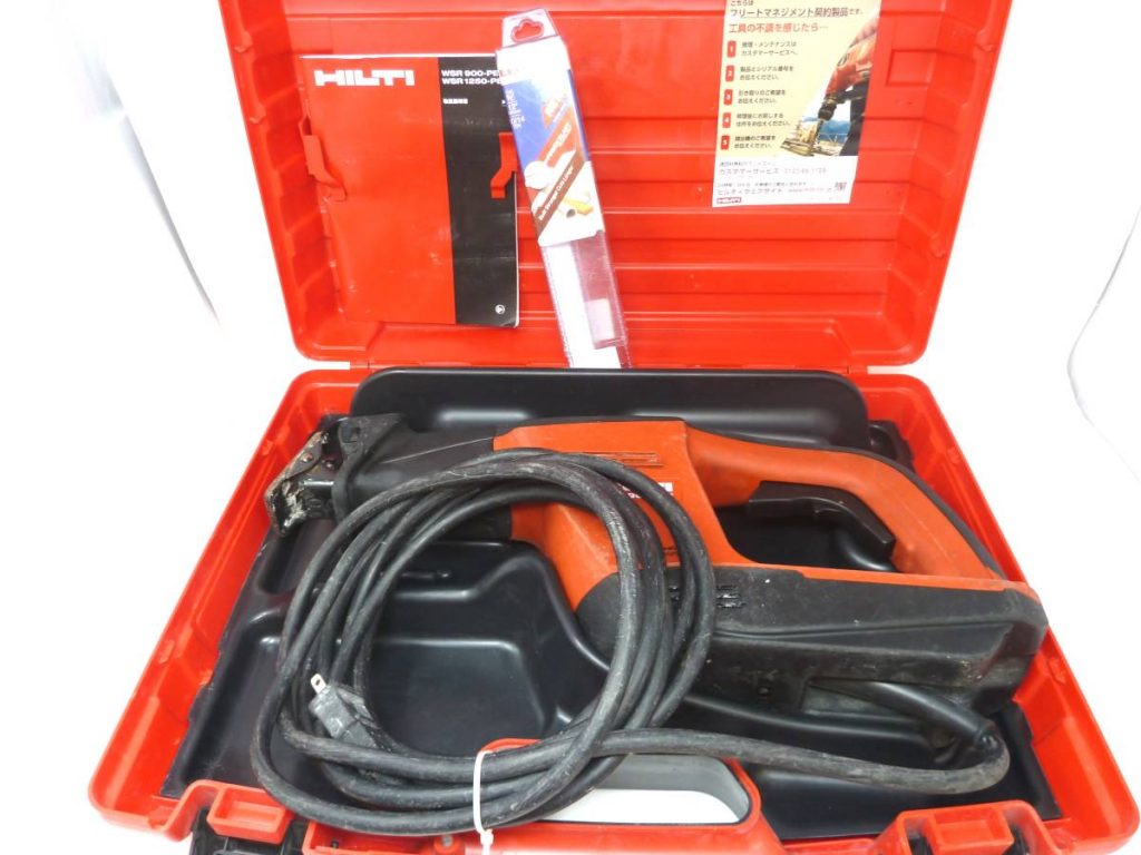 HILTI ヒルティ コード式 レシプロソー セーバソー WSR900-PE 電動 切断 動作品 中古品